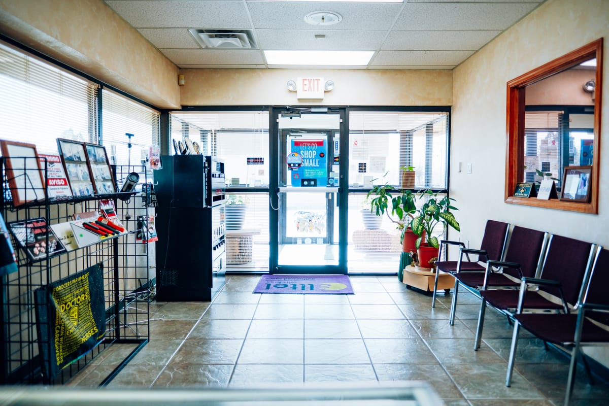 MGS Communications lobby and entrance