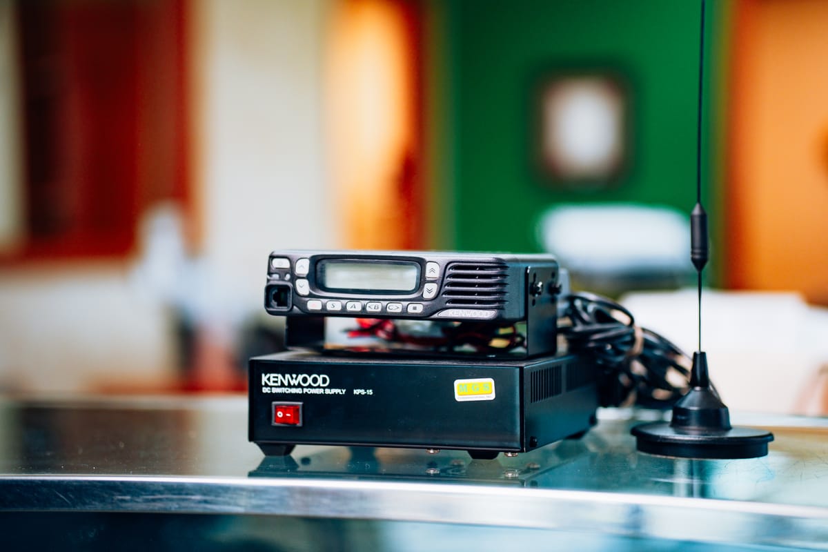 Kenwood mobile base station radio