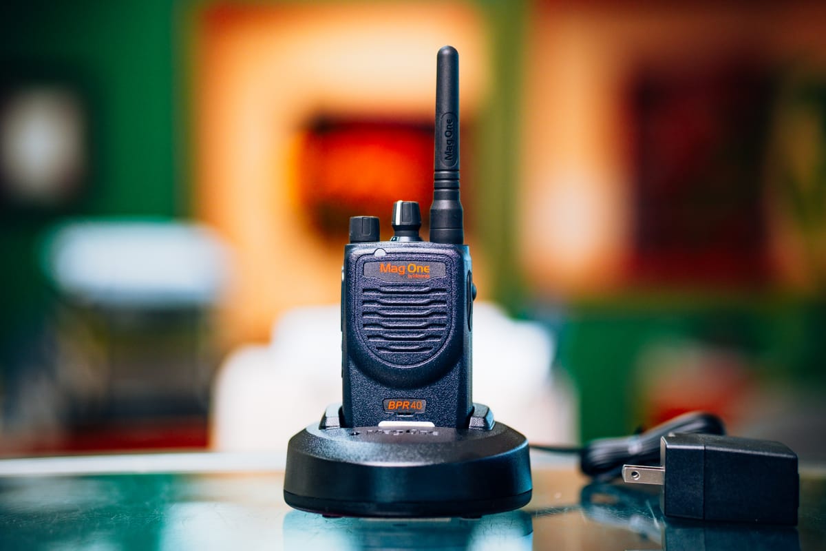 Motorola BPR40 rental radio
