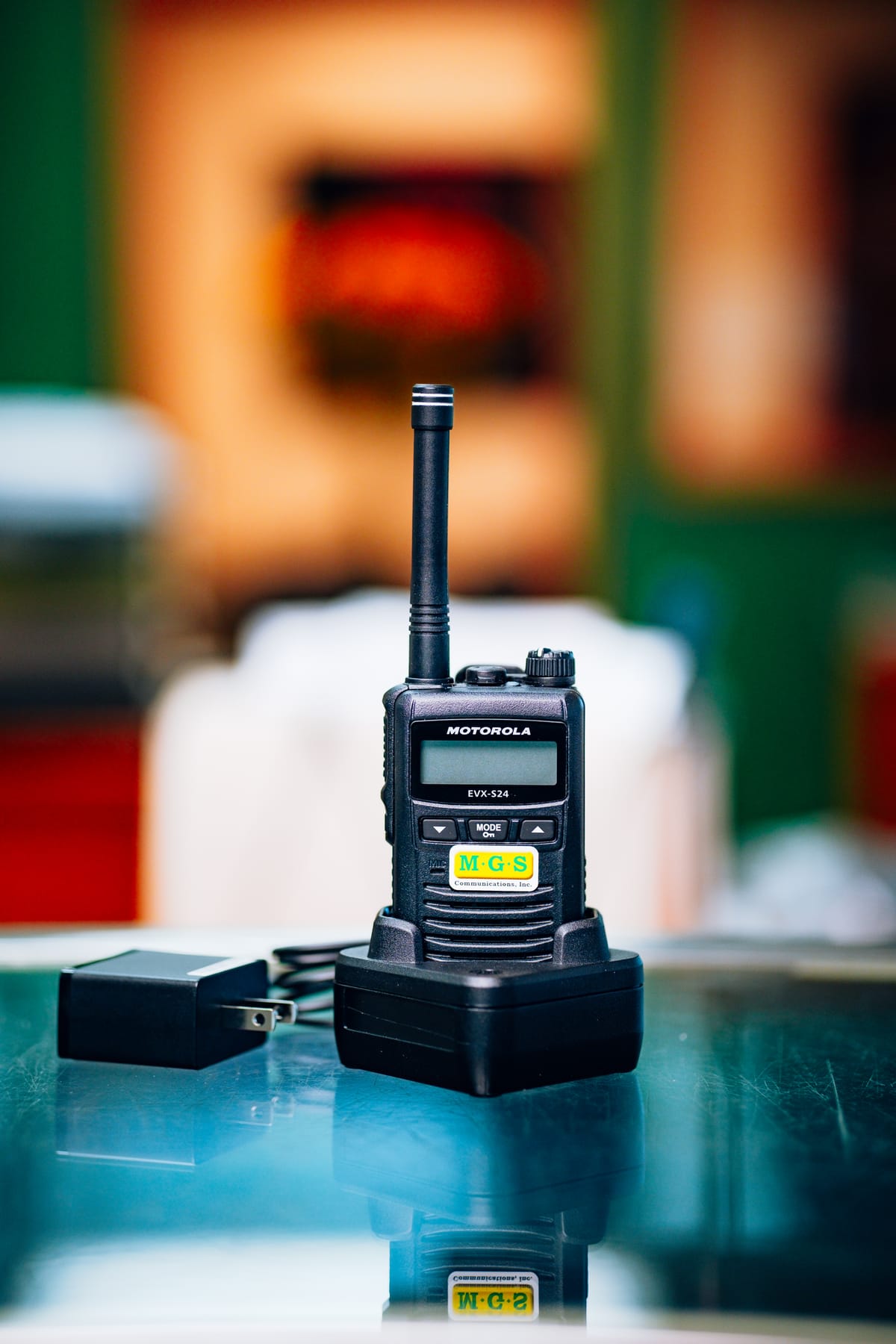 Motorola EVX-S24 portable two-way radio